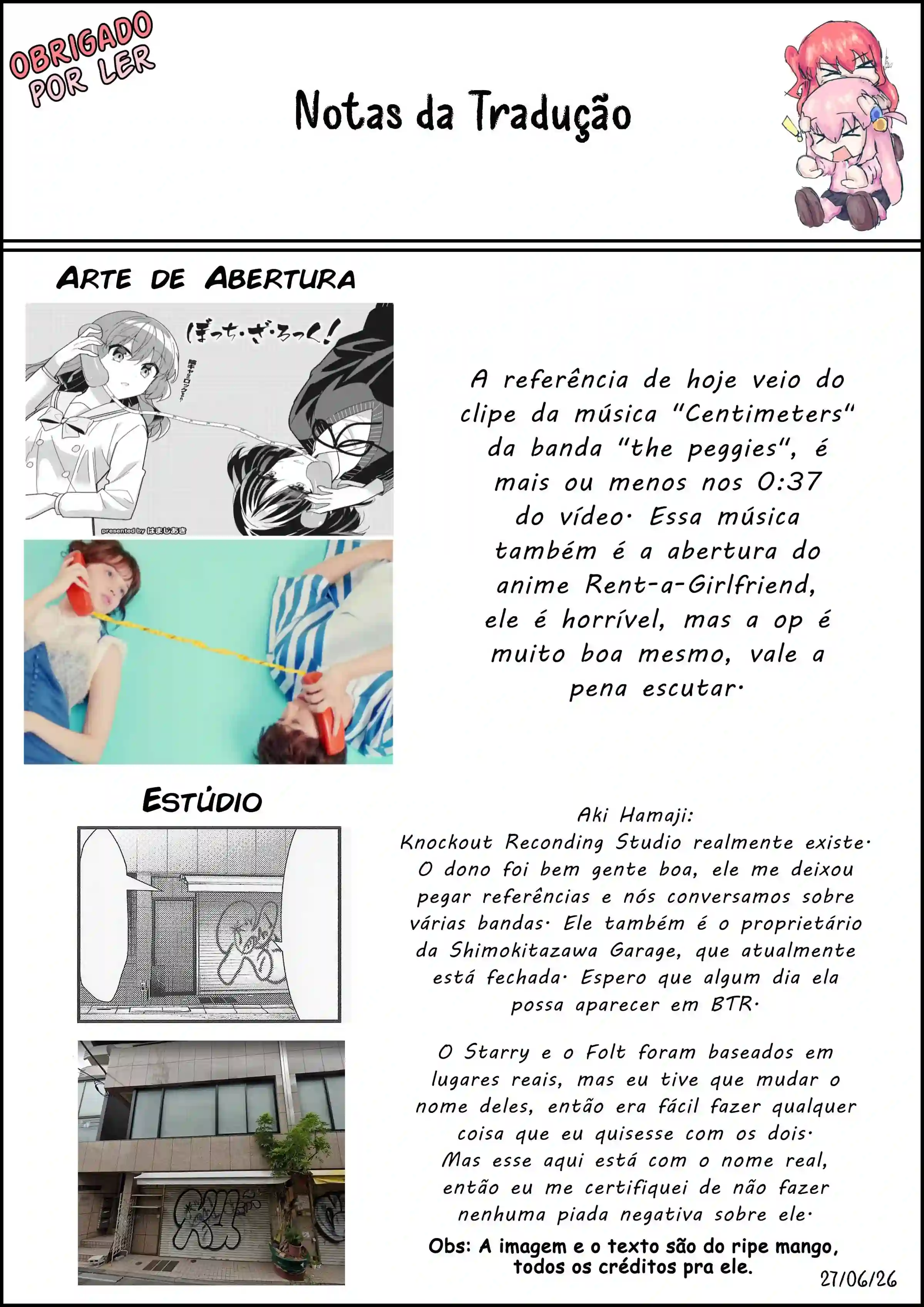 Bocchi, a Roqueira! Capítulo 56 Página 12
