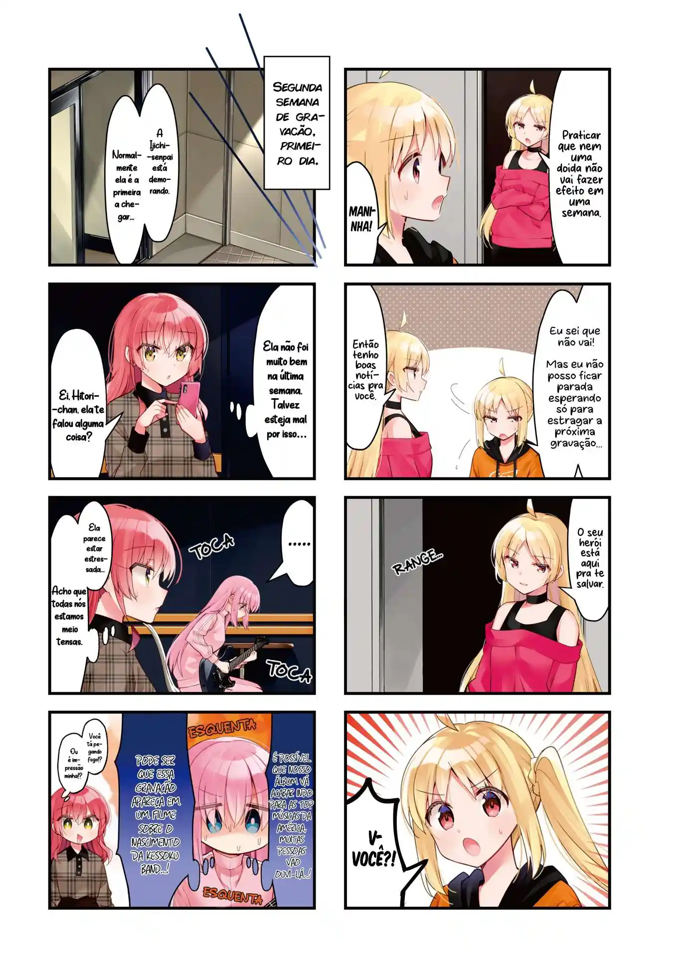 Bocchi, a Roqueira! Capítulo 57 Página 3