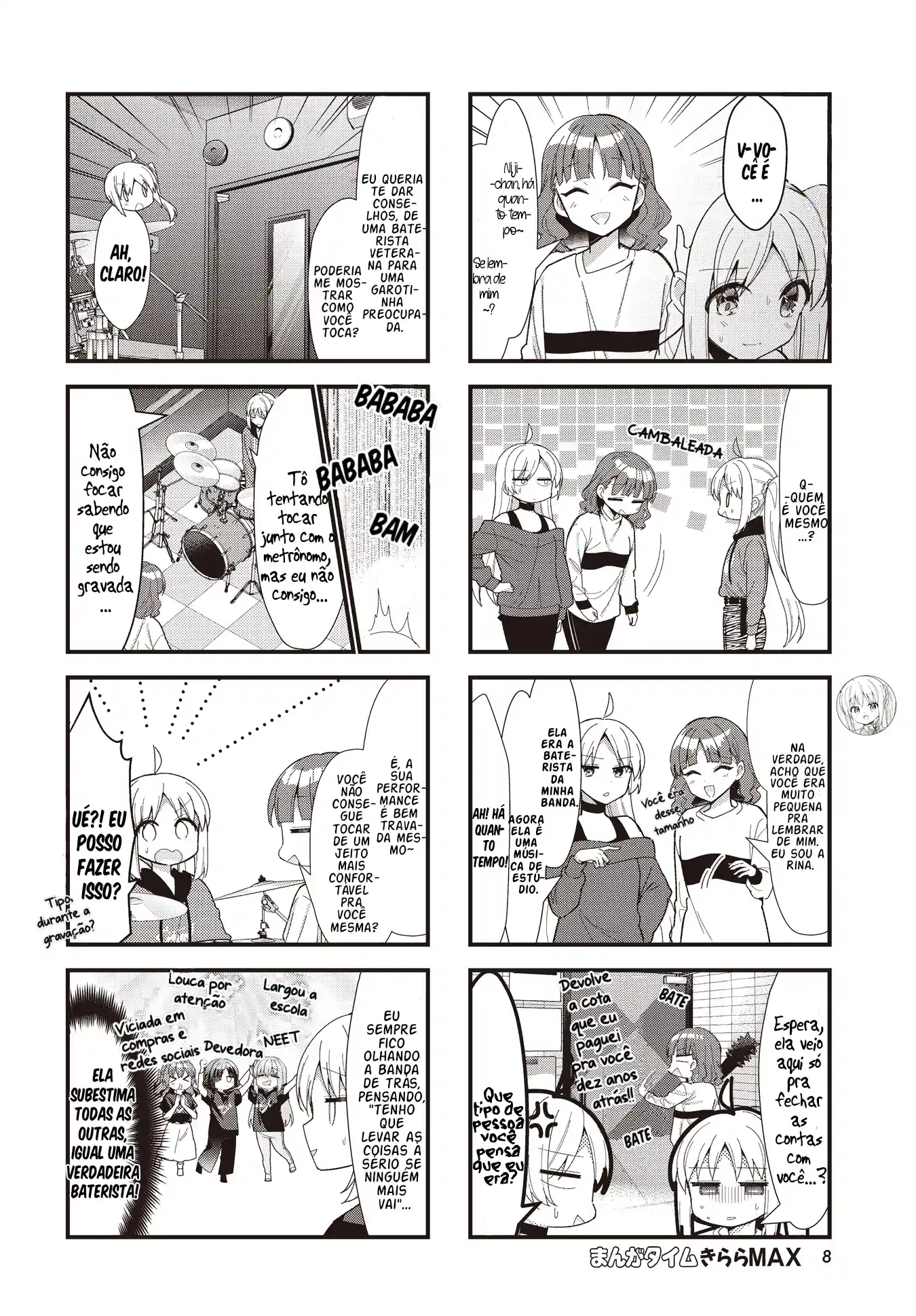 Bocchi, a Roqueira! Capítulo 57 Página 5