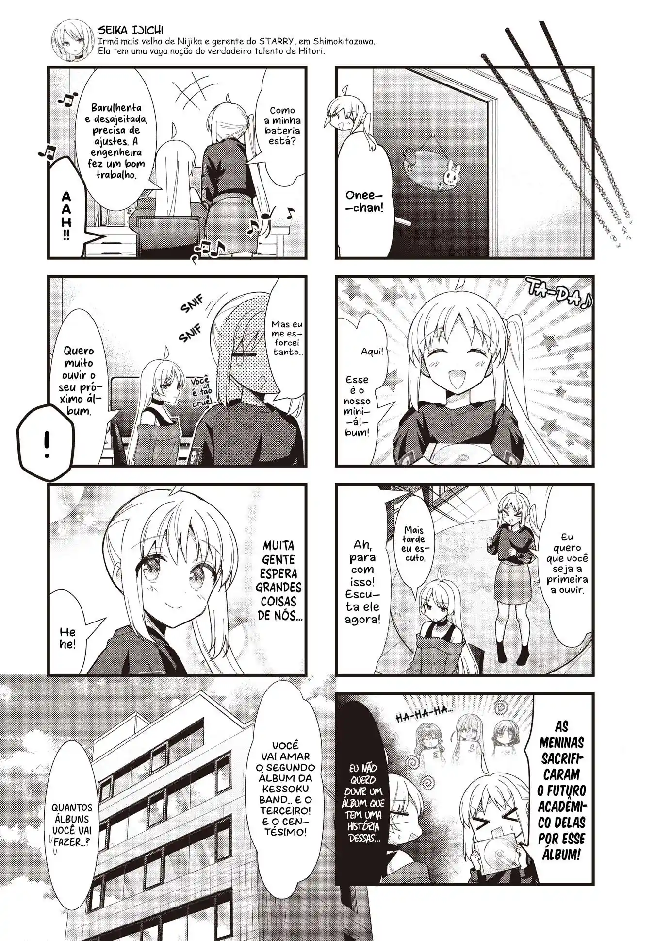 Bocchi, a Roqueira! Capítulo 57 Página 11