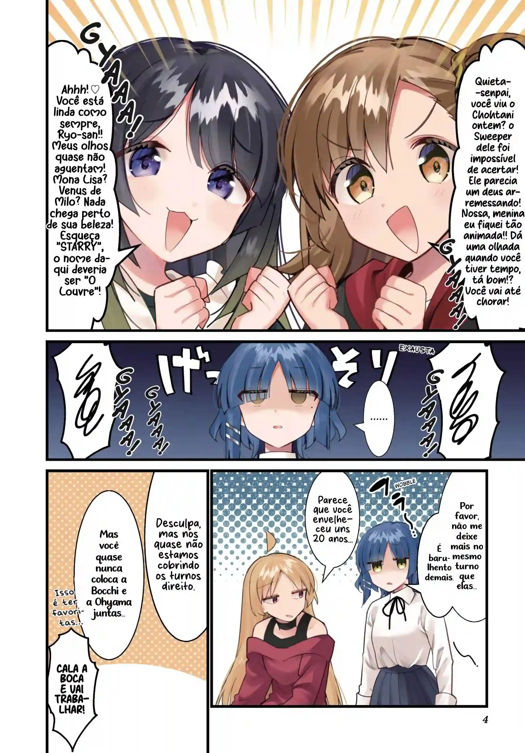 Bocchi, a Roqueira! Capítulo 58 Página 6