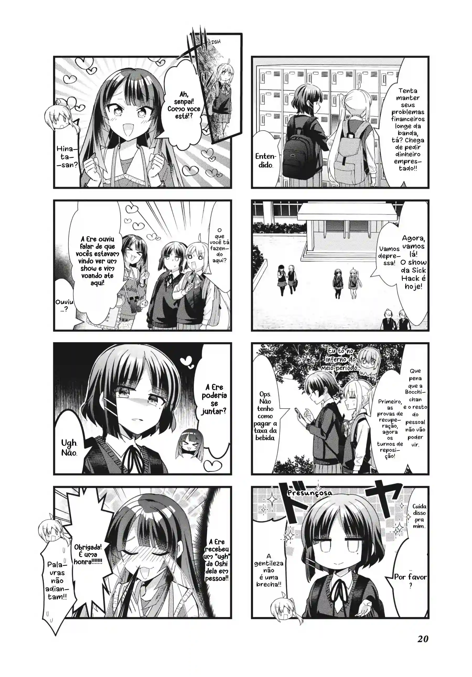 Bocchi, a Roqueira! Capítulo 59 Página 4