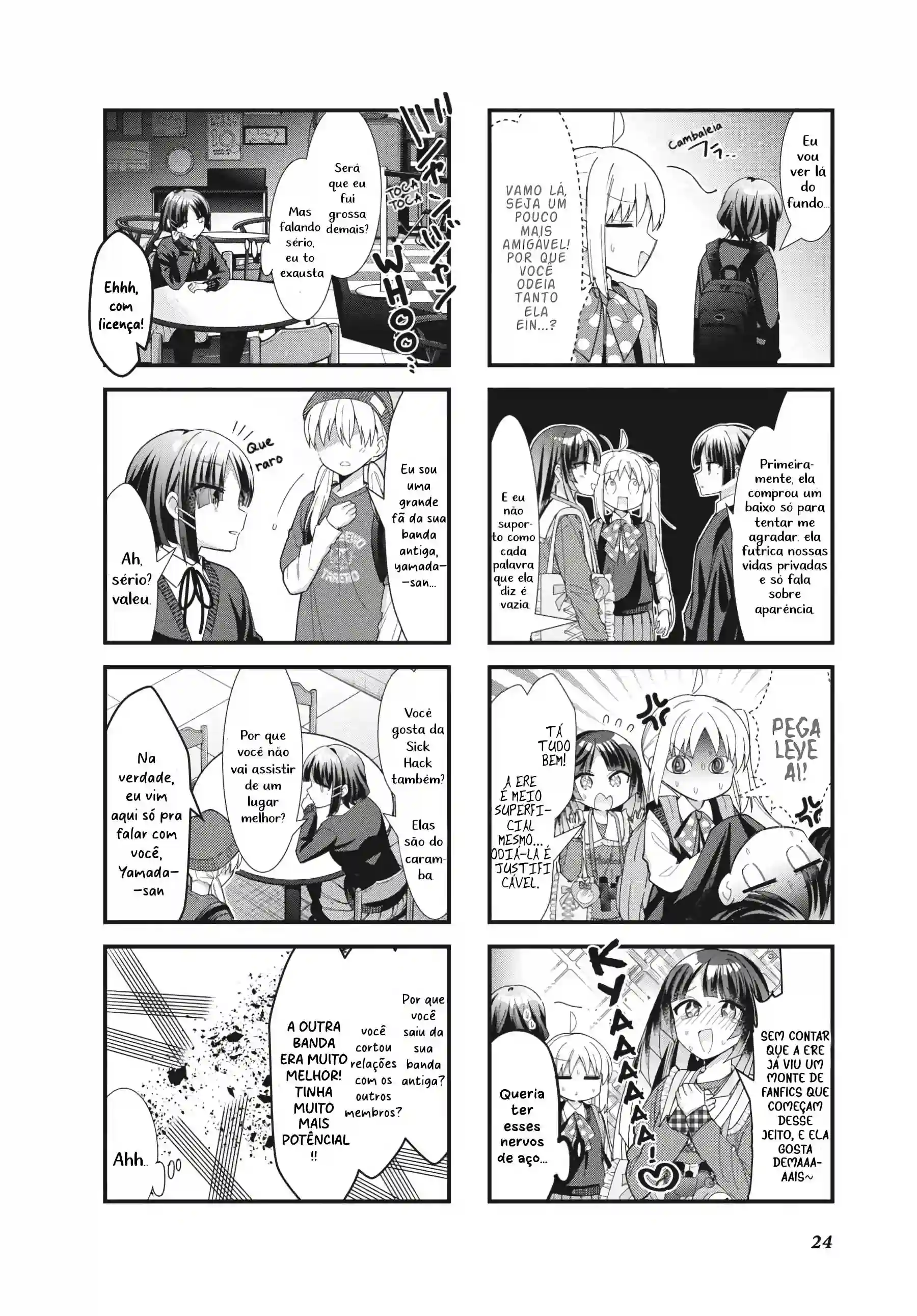Bocchi, a Roqueira! Capítulo 59 Página 8
