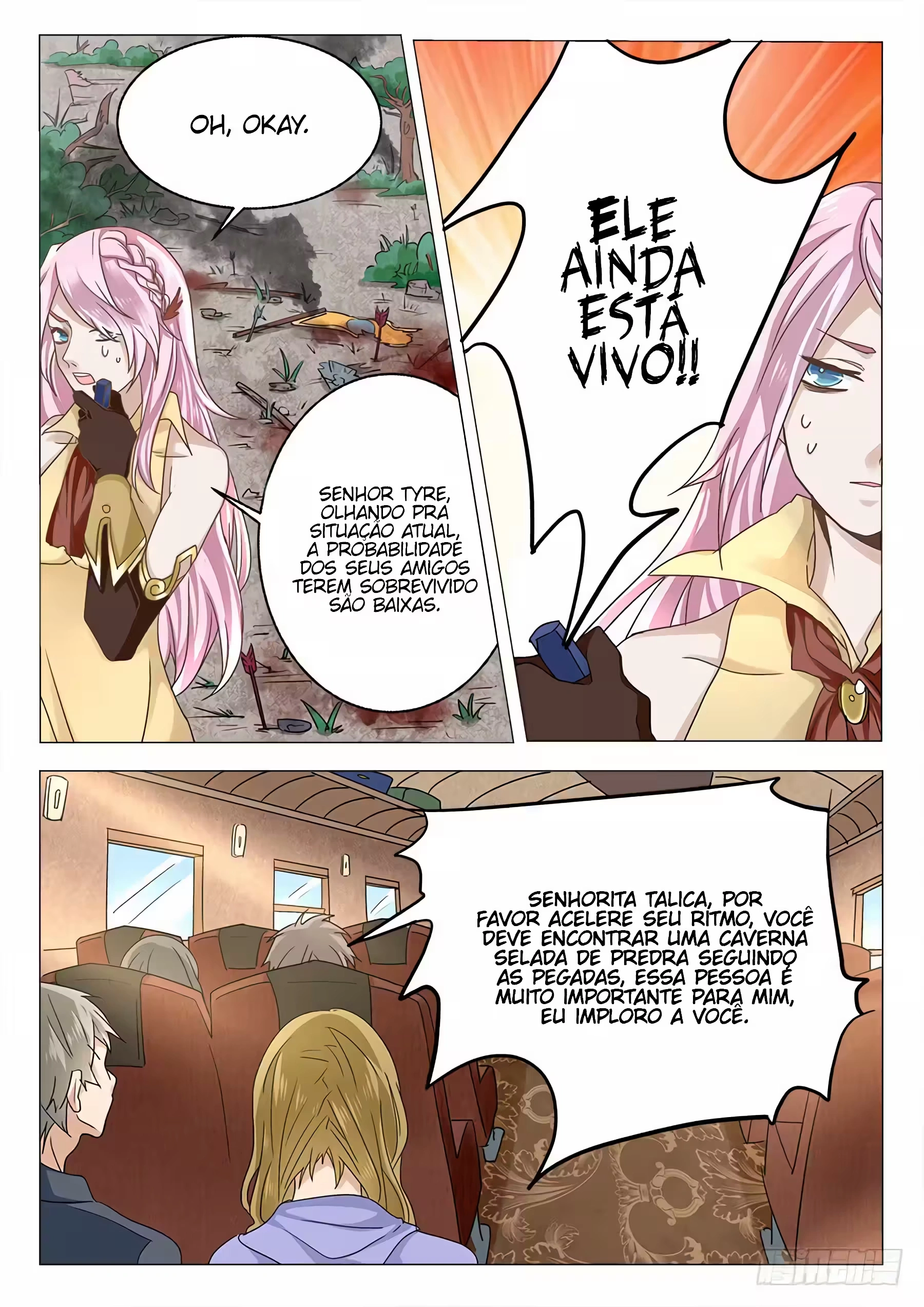 Após a Transformação: Meu Mundo Selvagem e o Dela Capítulo 56 Página 13