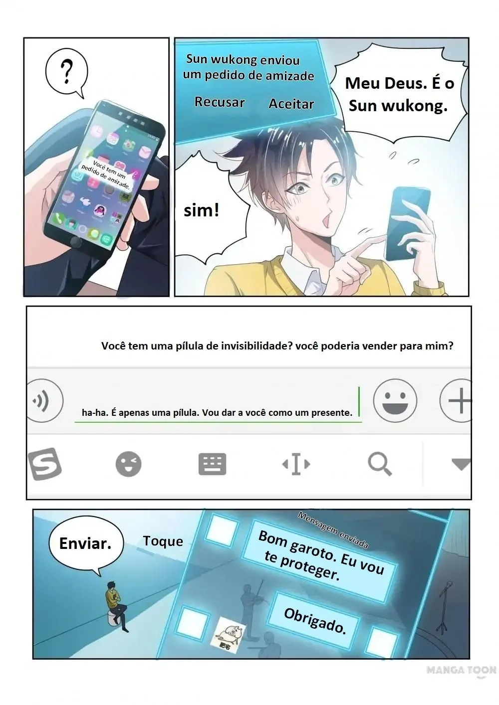 Meu incrível Wechat Capítulo 6 Página 2