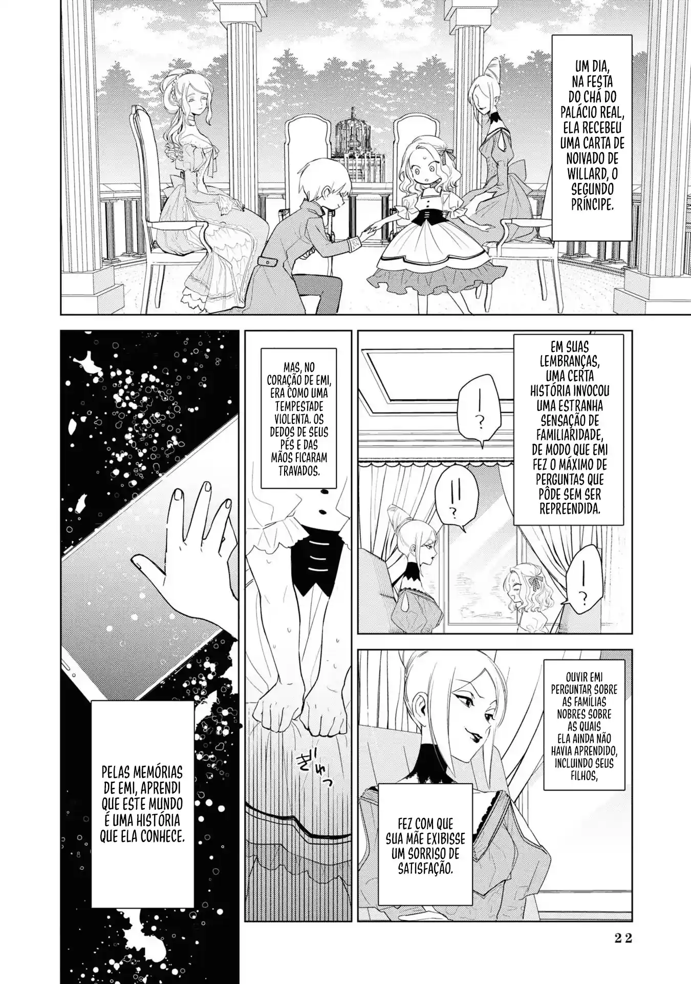Akuyaku Reijou: a pessoa dentro Capítulo 1 Página 22