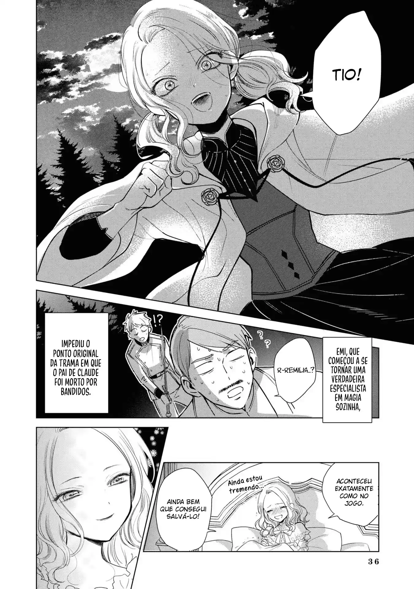 Akuyaku Reijou: a pessoa dentro Capítulo 1 Página 36