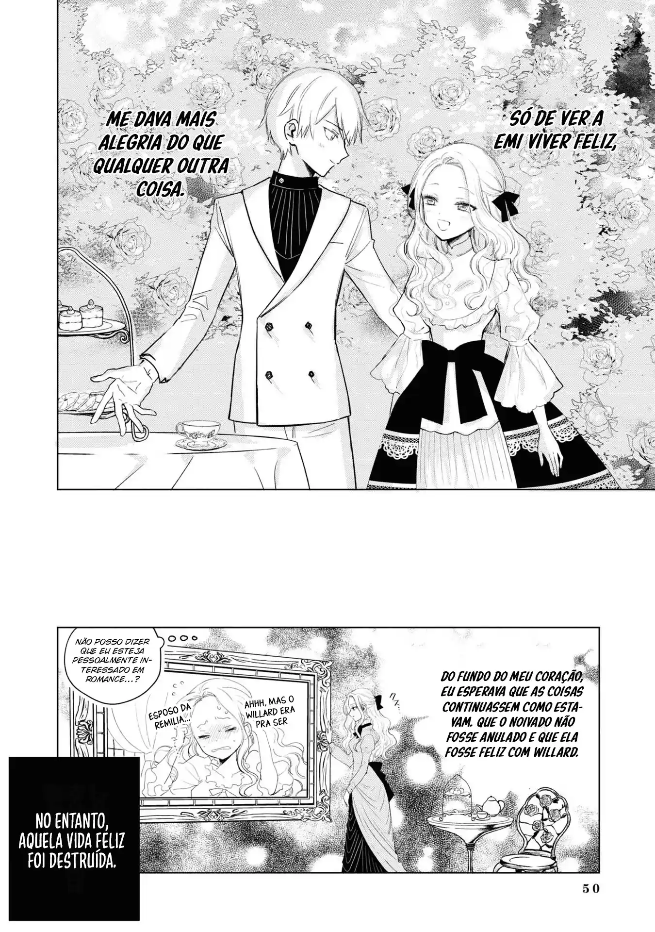 Akuyaku Reijou: a pessoa dentro Capítulo 1 Página 50