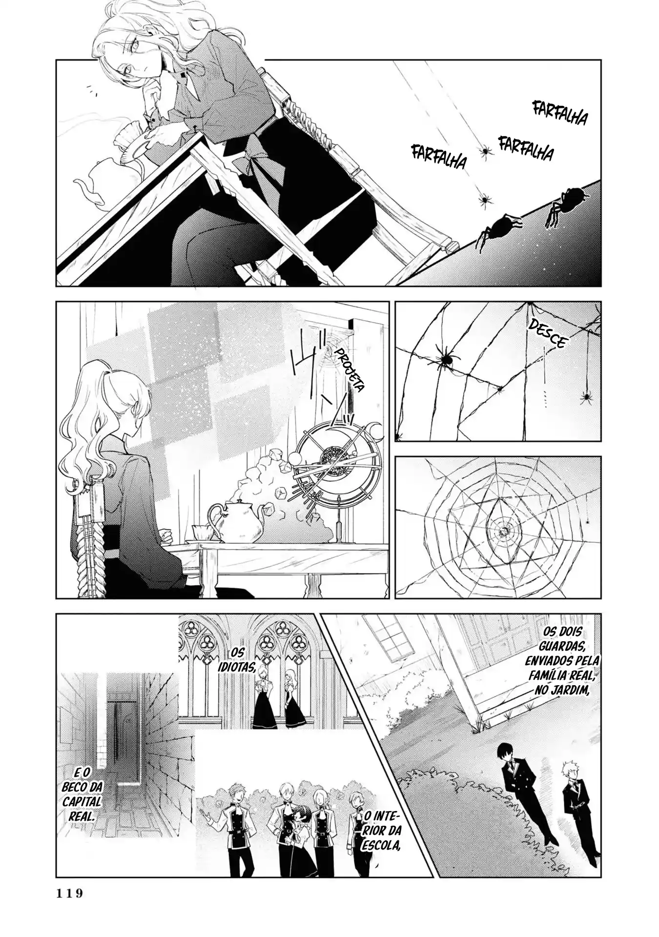 Akuyaku Reijou: a pessoa dentro Capítulo 3 Página 4