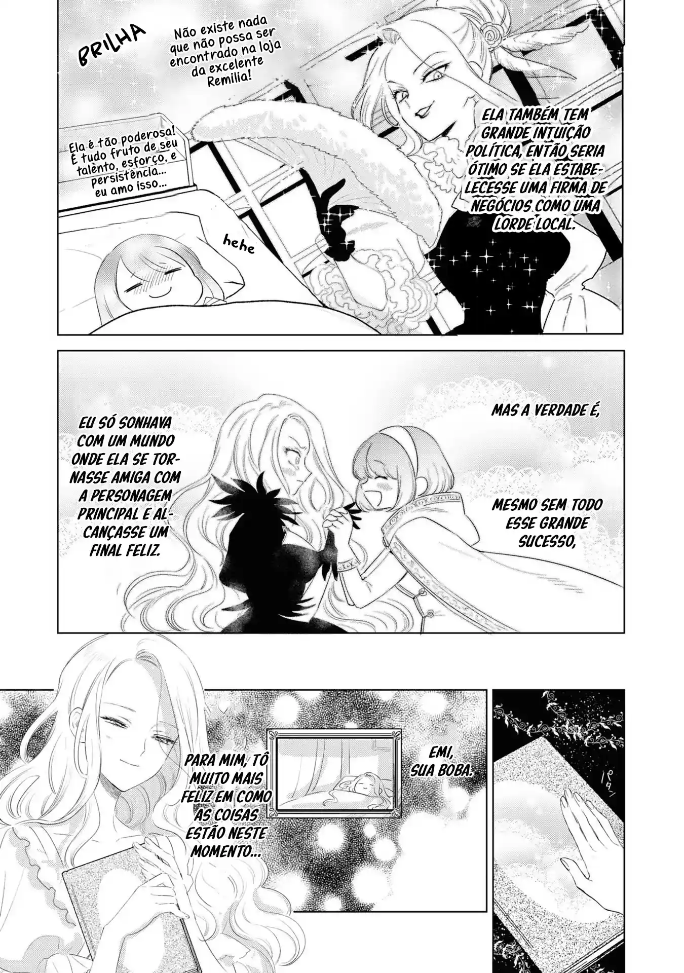Akuyaku Reijou: a pessoa dentro Capítulo 3.5 Página 5