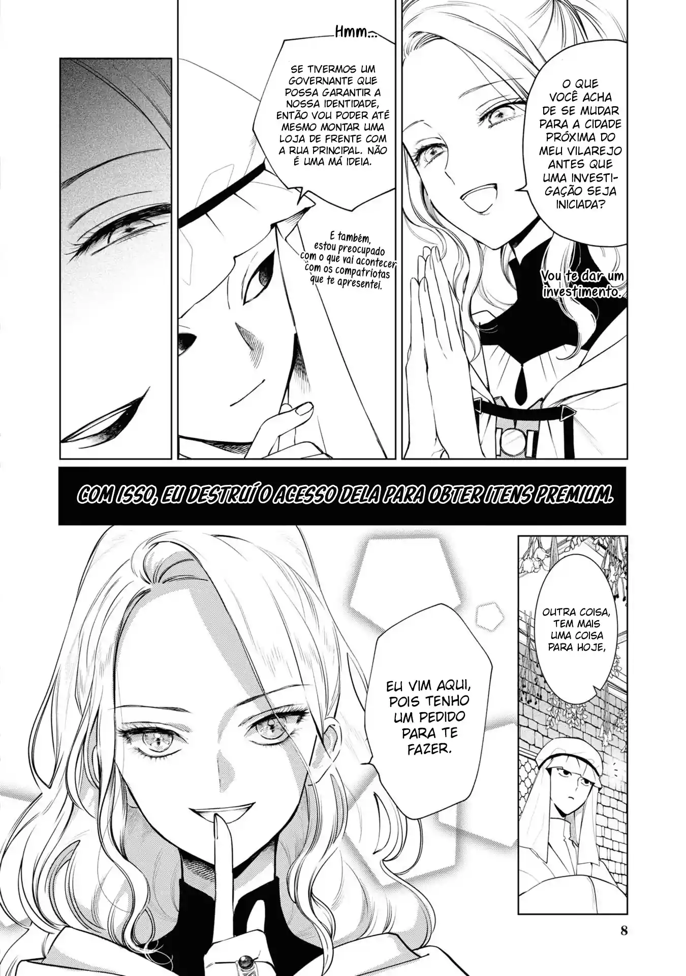 Akuyaku Reijou: a pessoa dentro Capítulo 4 Página 7