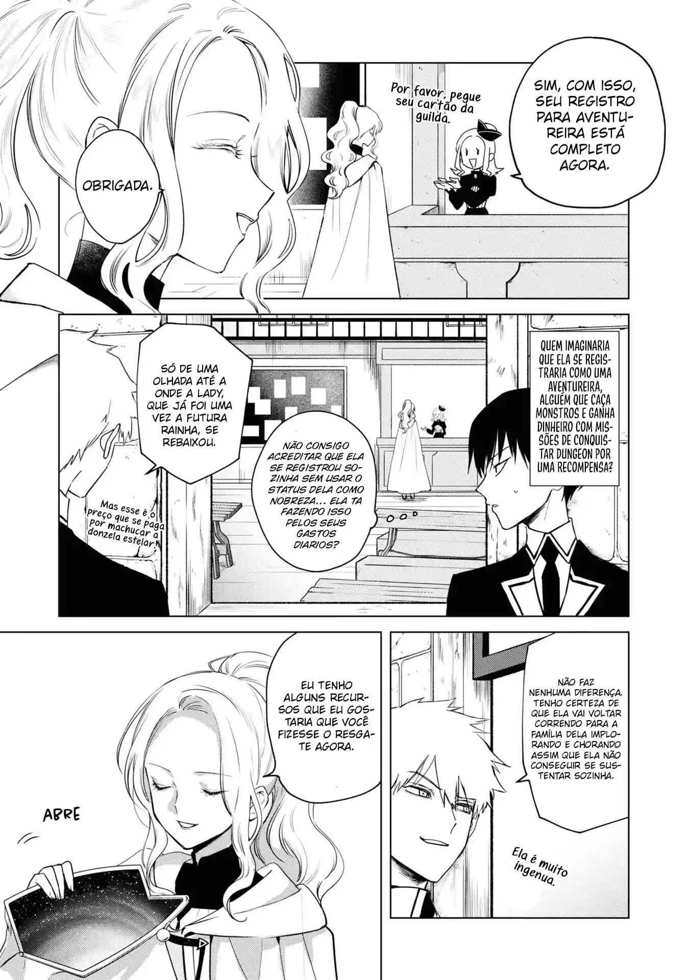 Akuyaku Reijou: a pessoa dentro Capítulo 4 Página 10
