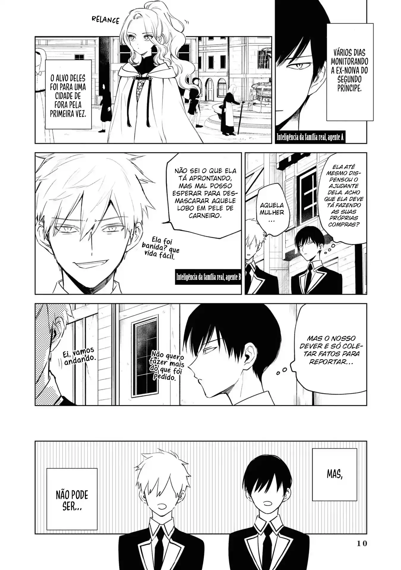 Akuyaku Reijou: a pessoa dentro Capítulo 4 Página 9
