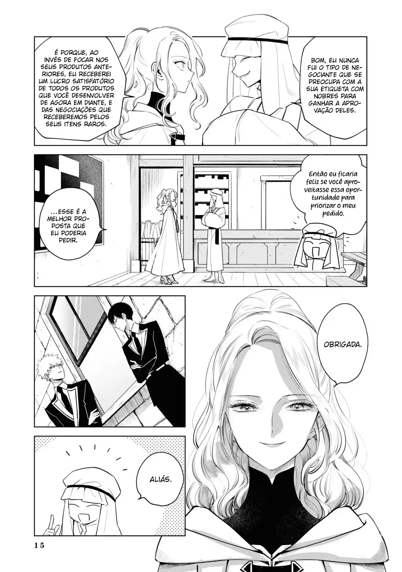 Akuyaku Reijou: a pessoa dentro Capítulo 4 Página 14
