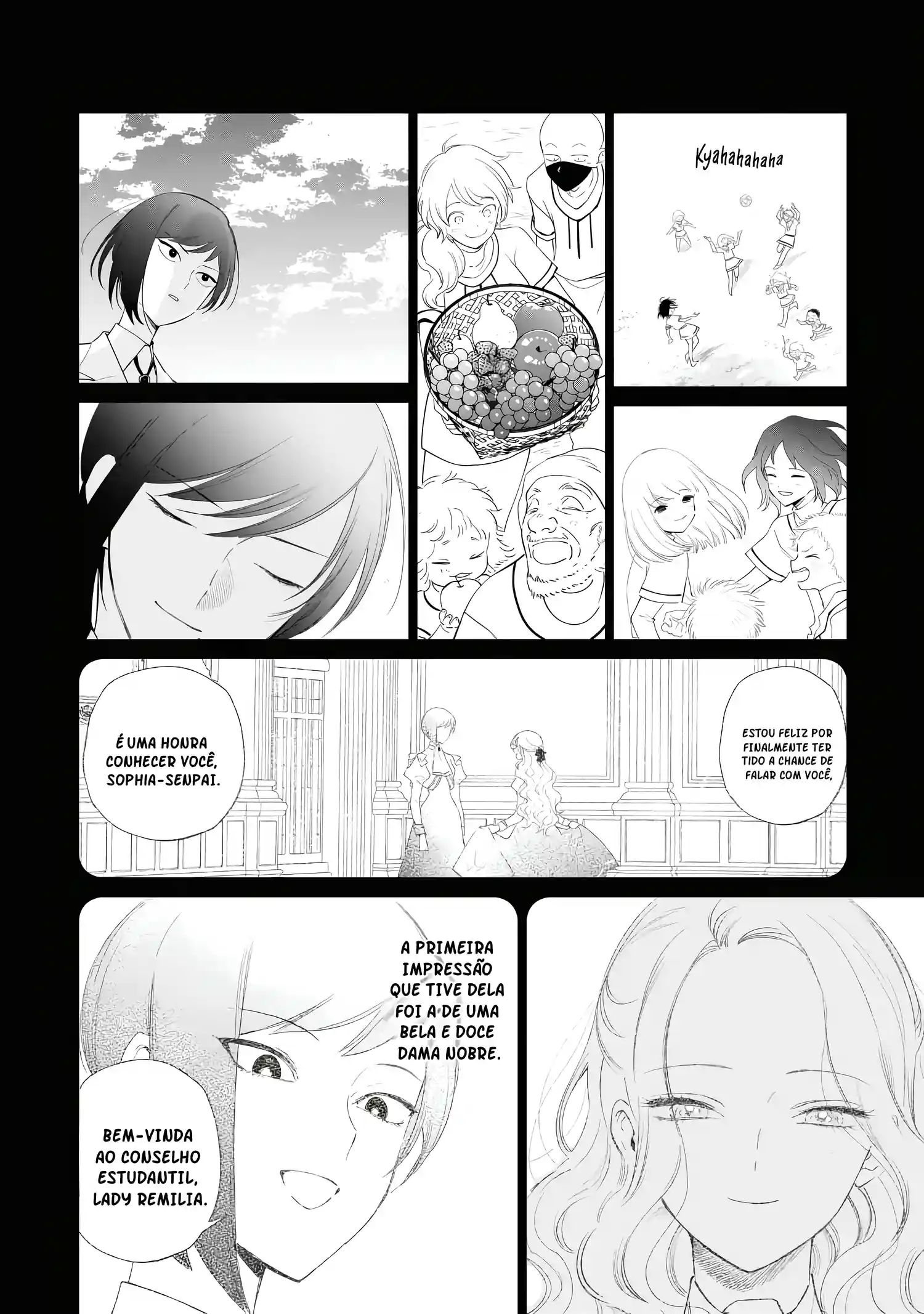 Akuyaku Reijou: a pessoa dentro Capítulo 8.1 Página 10