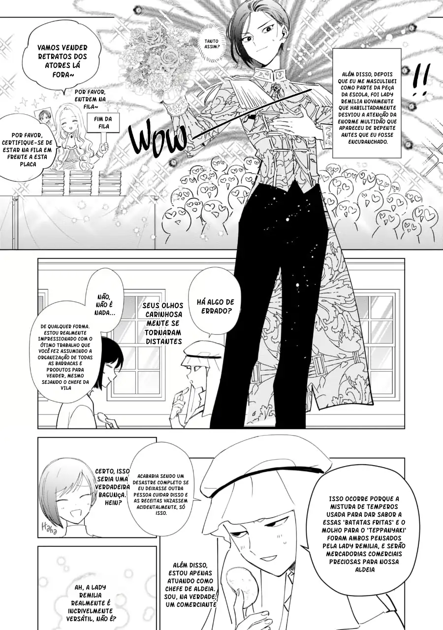 Akuyaku Reijou: a pessoa dentro Capítulo 8.5 Página 10