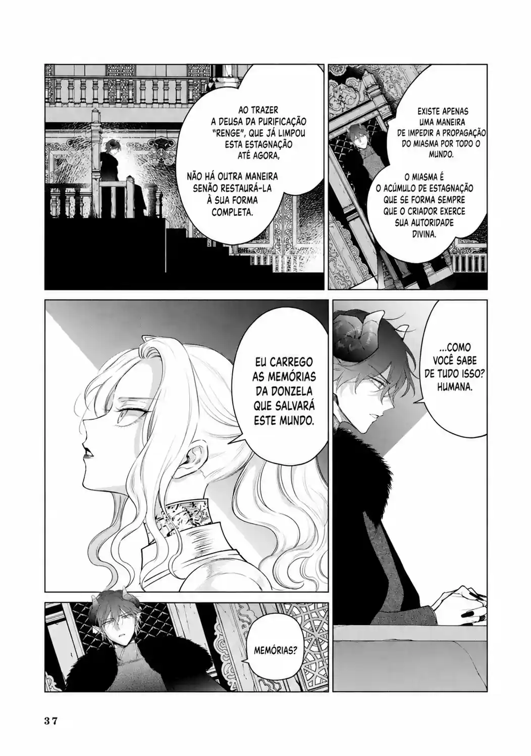 Akuyaku Reijou: a pessoa dentro Capítulo 9 Página 37