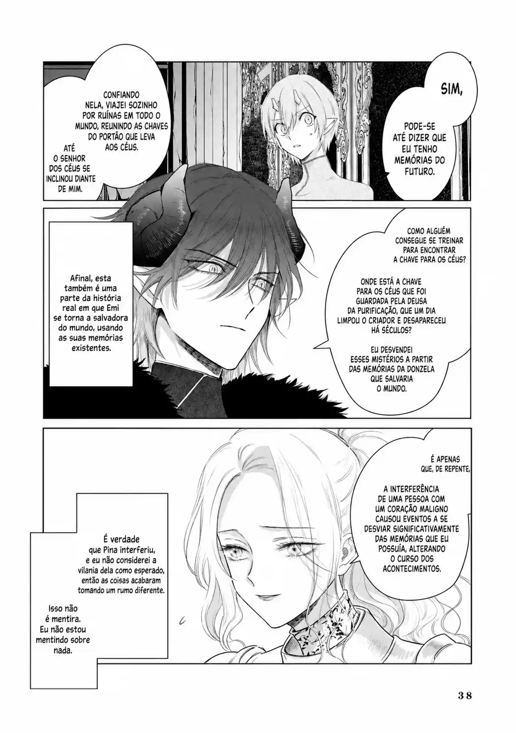 Akuyaku Reijou: a pessoa dentro Capítulo 9 Página 38