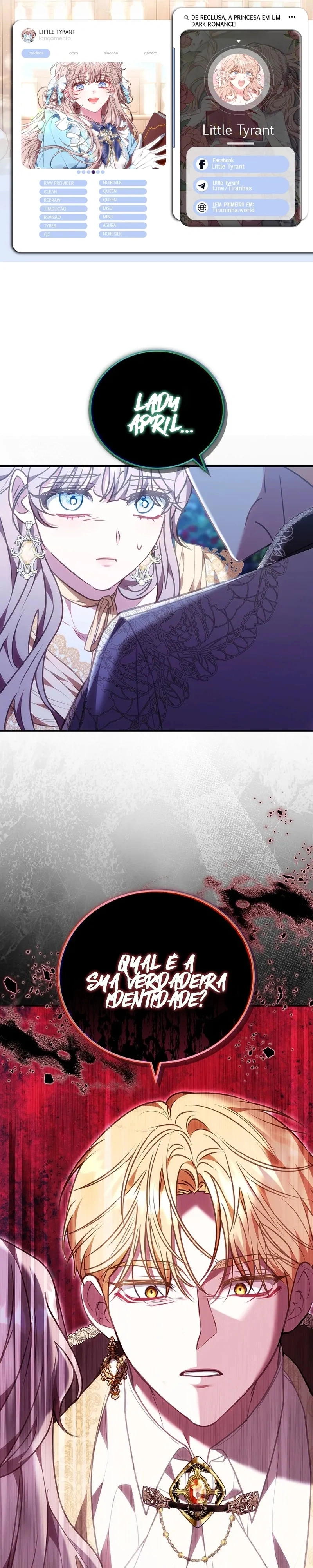 De Reclusa, A Princesa em um Dark Romance! Capítulo 31 Página 1