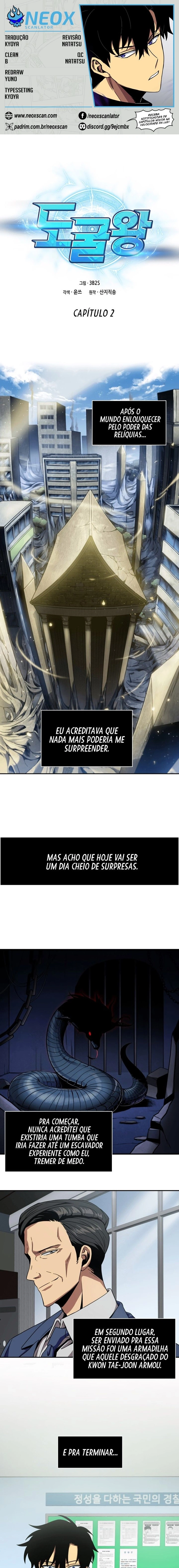O Rei Saqueador de Tumbas Capítulo 2 Página 1