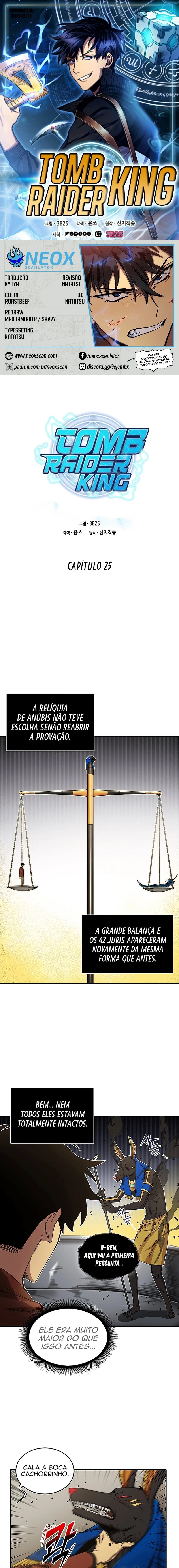 O Rei Saqueador de Tumbas Capítulo 25 Página 1