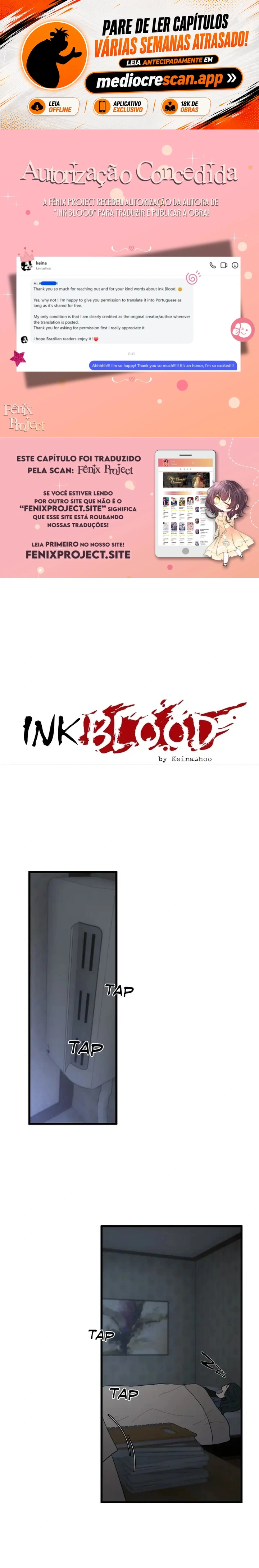 Sangue de Tinta Capítulo 4 Página 1