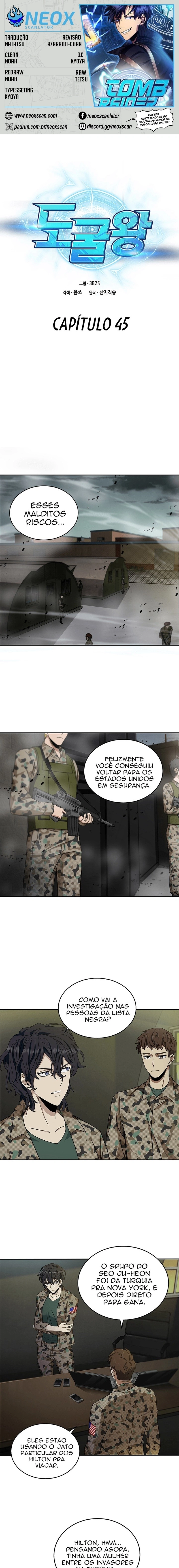 O Rei Saqueador de Tumbas Capítulo 45 Página 1