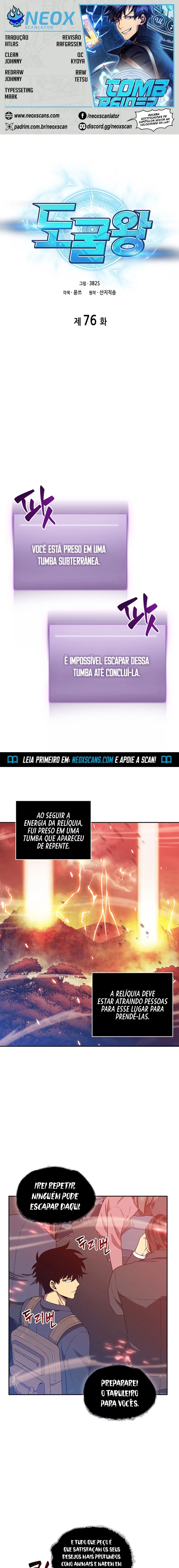 O Rei Saqueador de Tumbas Capítulo 76 Página 1