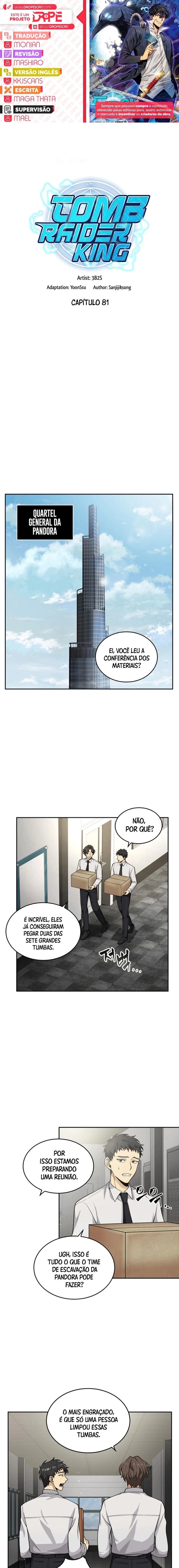 O Rei Saqueador de Tumbas Capítulo 81 Página 1
