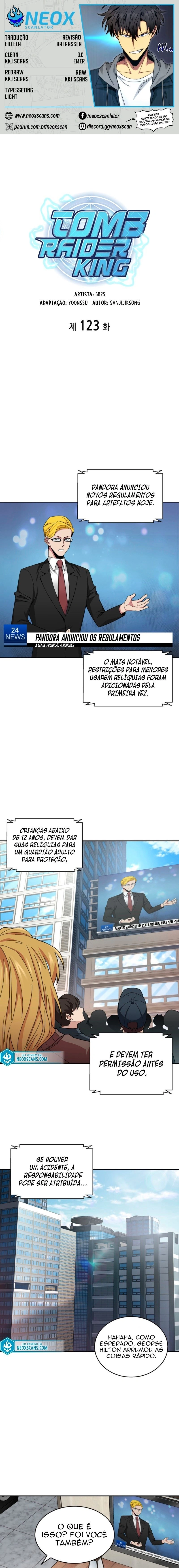 O Rei Saqueador de Tumbas Capítulo 123 Página 1