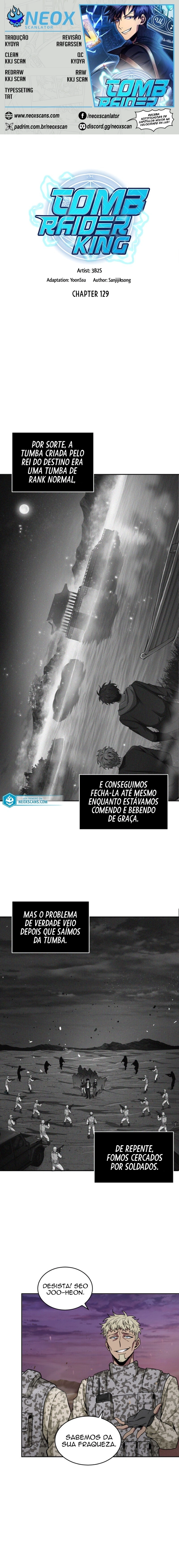 O Rei Saqueador de Tumbas Capítulo 129 Página 1