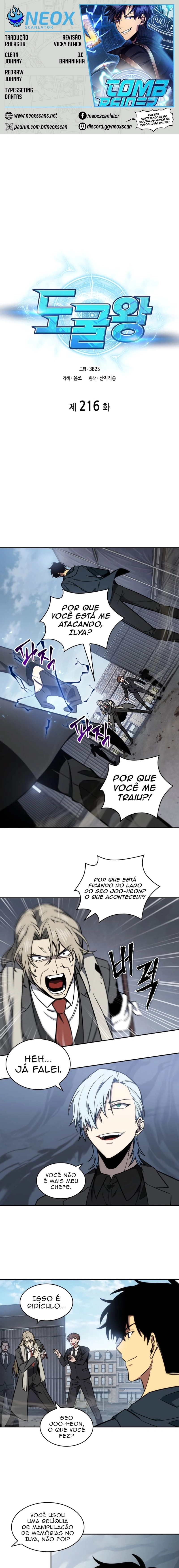 O Rei Saqueador de Tumbas Capítulo 216 Página 1