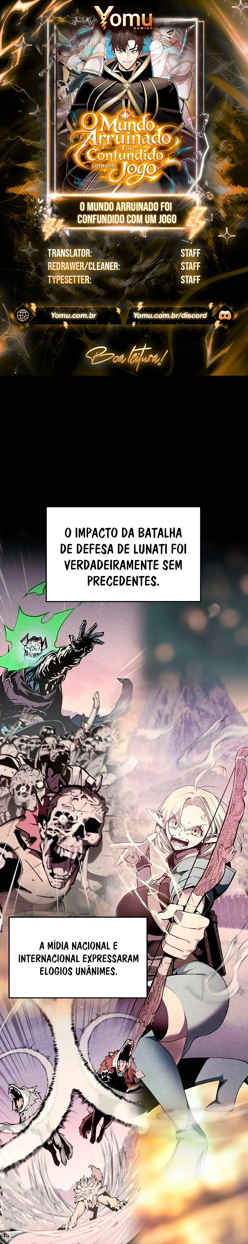 O mundo arruinado foi confundido com um jogo Capítulo 26 Página 1