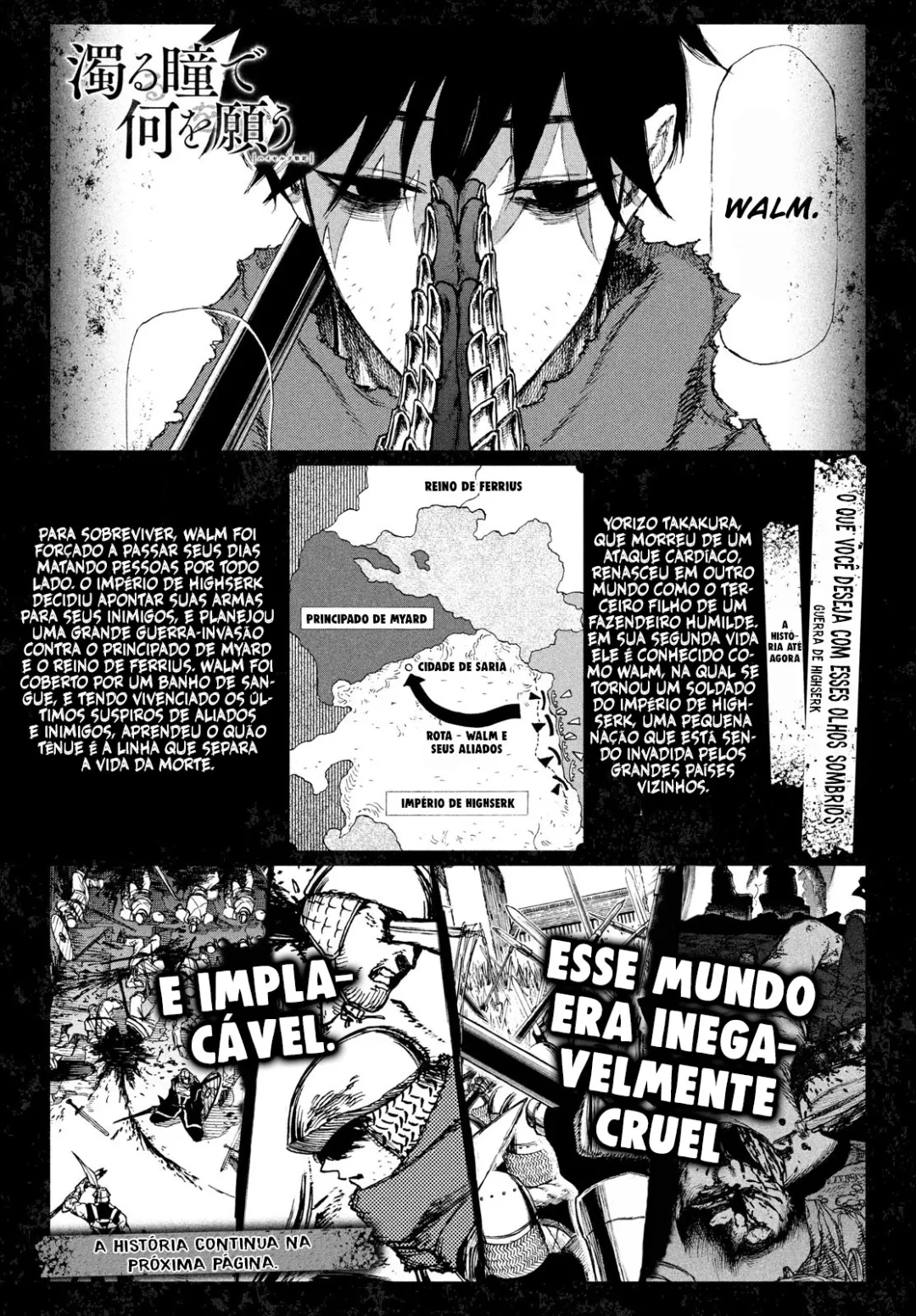 What Do You Wish For With Those Murky Eyes: Record of Highserk War Capítulo 3 Página 2
