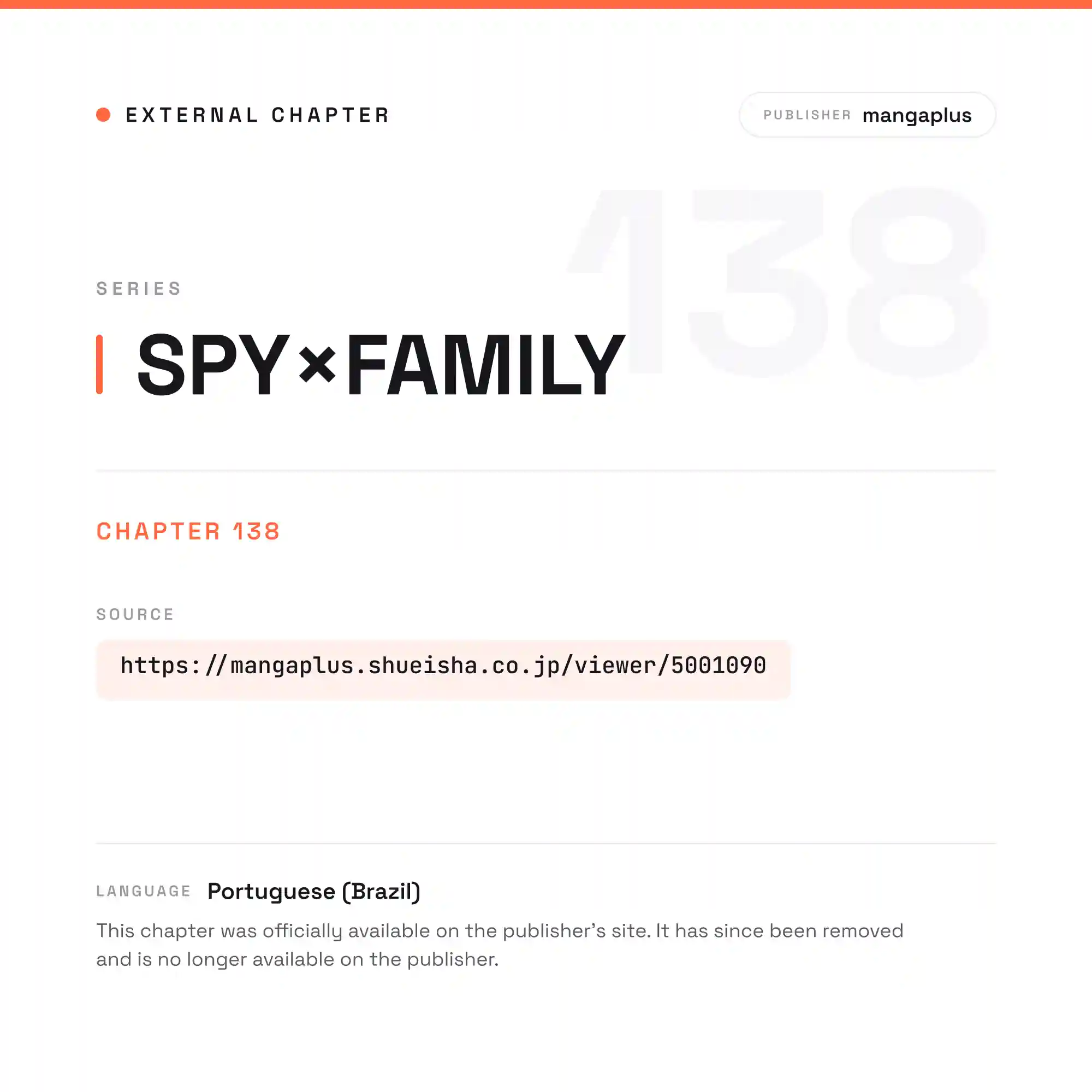 SPY×FAMILY Capítulo 138 Página 1
