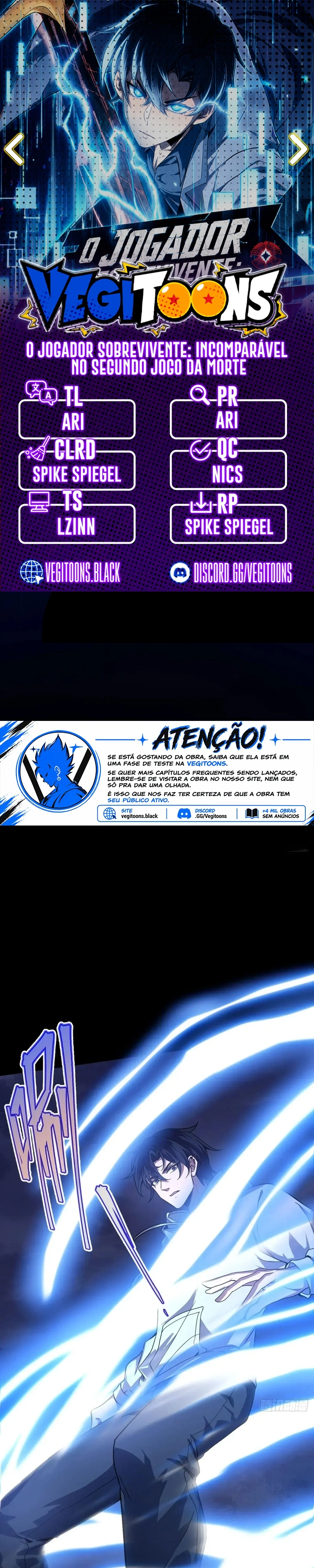 O Jogador Sobrevivente: Incomparável no Segundo Jogo da Morte Capítulo 15 Página 1