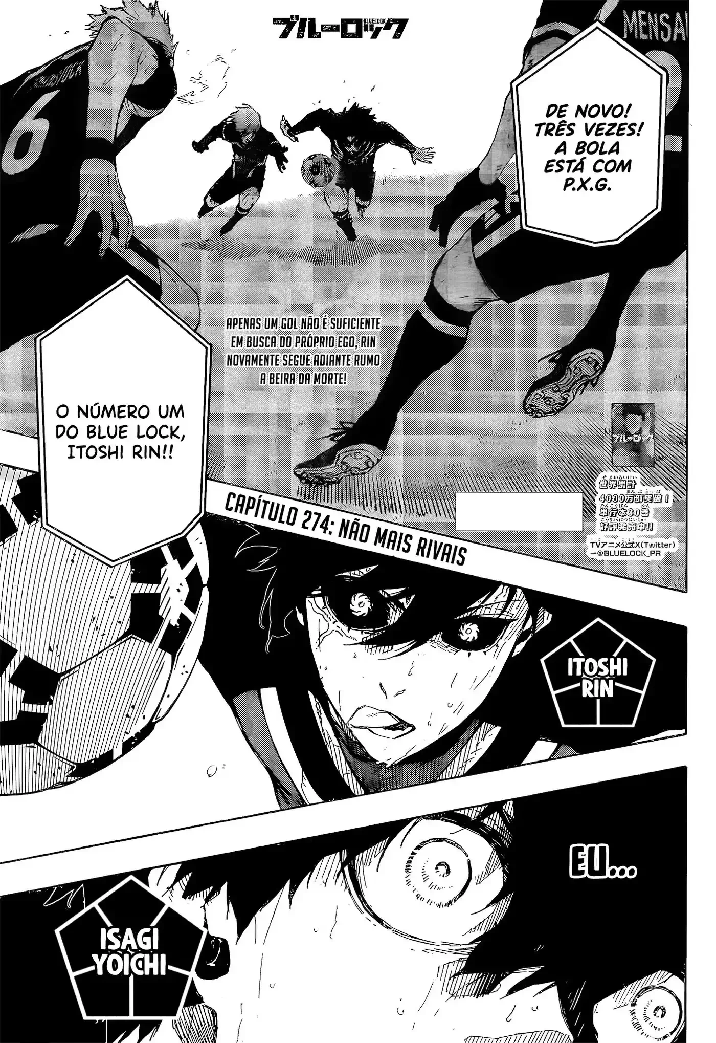 Cadeado Azul Capítulo 274 Página 1