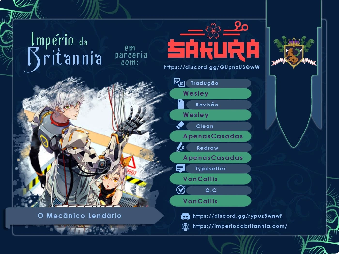 O Mecânico Lendário Capítulo 151 Página 1
