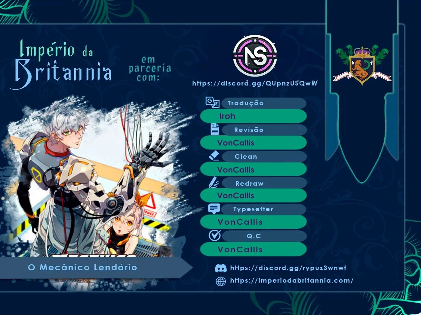 O Mecânico Lendário Capítulo 175 Página 1