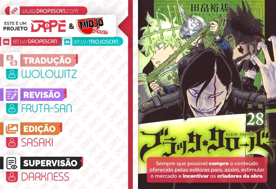 Trevo de Cinco Folhas Capítulo 293 Página 1
