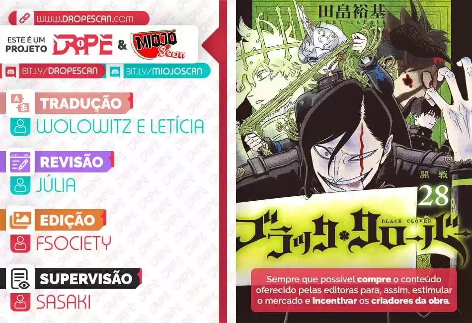 Trevo de Cinco Folhas Capítulo 295 Página 1