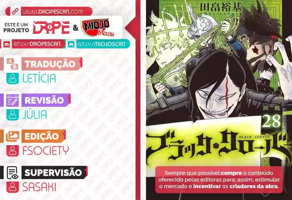 Trevo de Cinco Folhas Capítulo 296 Página 1