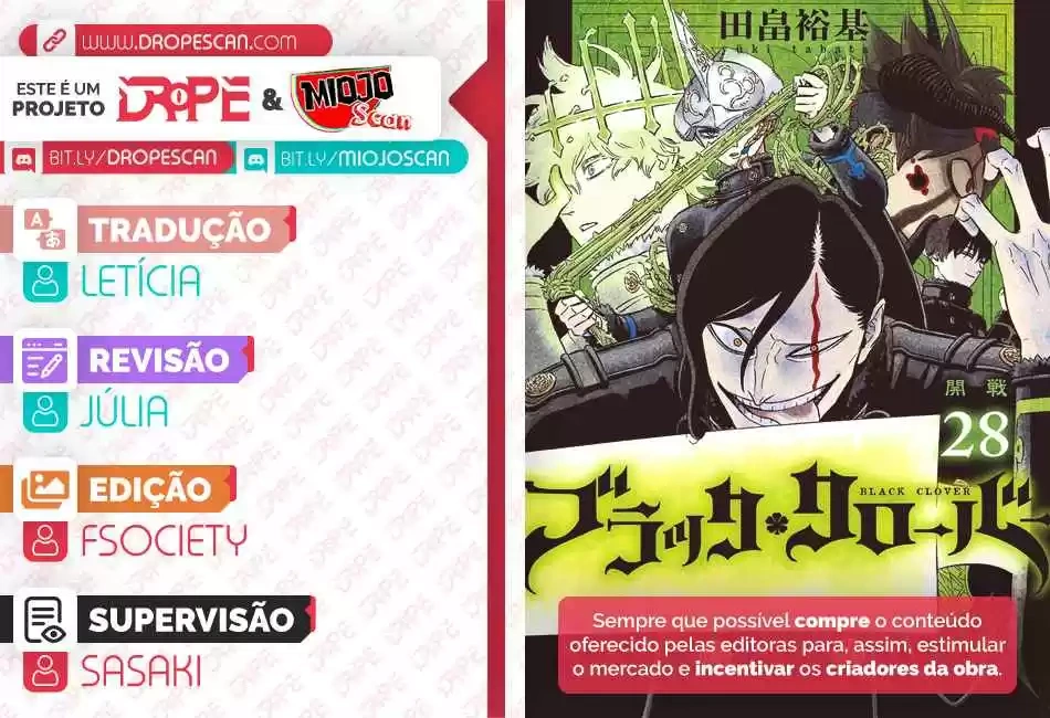 Trevo de Cinco Folhas Capítulo 297 Página 1