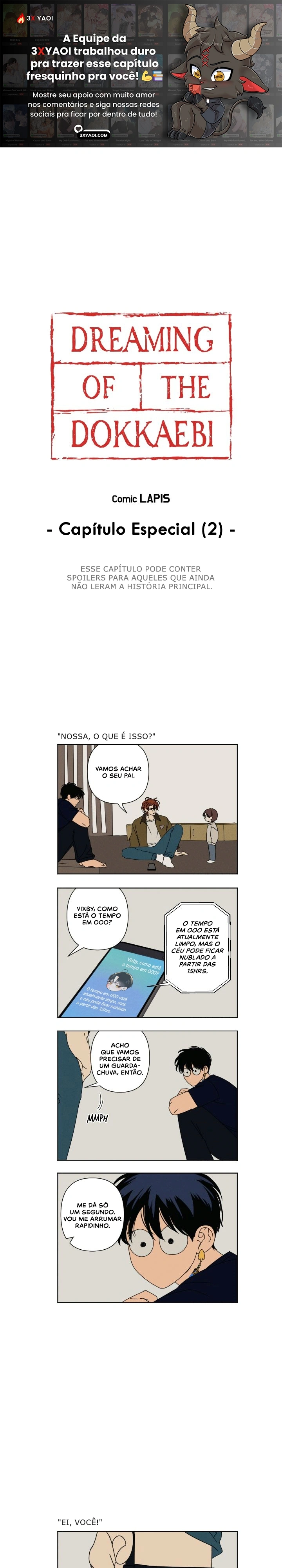 Sonhando com o Dokkaebi Capítulo 40.3 Página 1