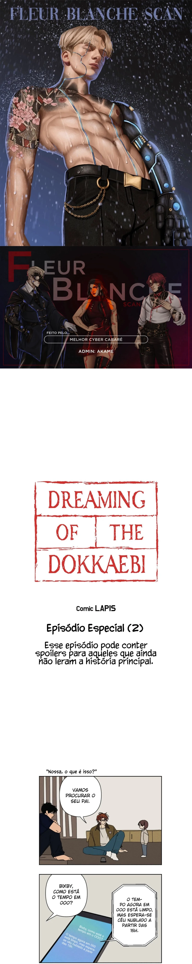 Sonhando com o Dokkaebi Capítulo 40.7 Página 1