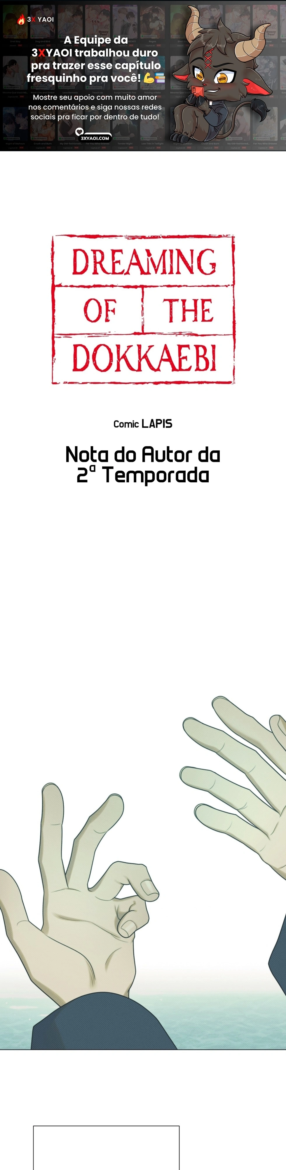 Sonhando com o Dokkaebi Capítulo 77.1 Página 1