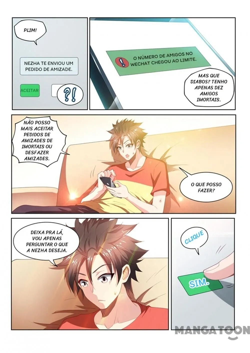 Meu incrível Wechat Capítulo 67 Página 7