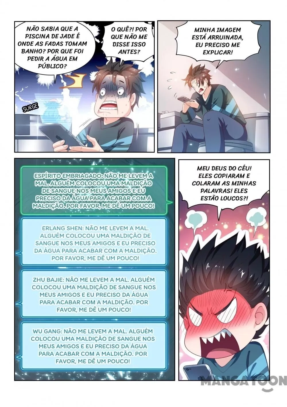 Meu incrível Wechat Capítulo 94 Página 4