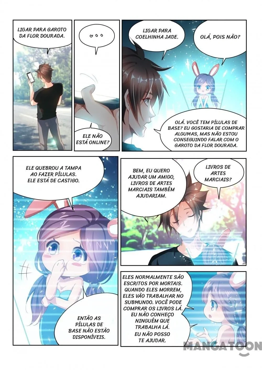 Meu incrível Wechat Capítulo 104 Página 8