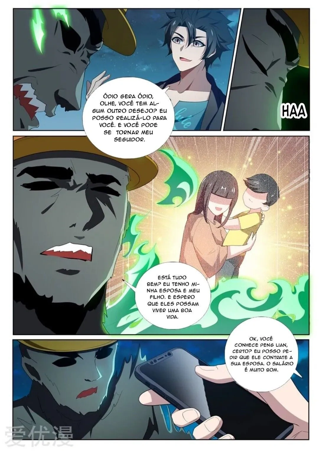 Meu incrível Wechat Capítulo 222 Página 9